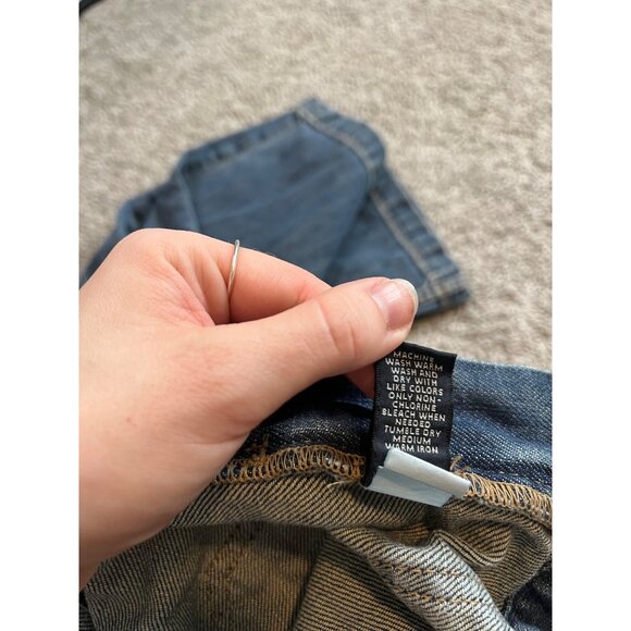 Banana Republic Womens Stretch Denim Jeans Bootcut Size 8 Stretch Button Pockets - Picture 8 of 8